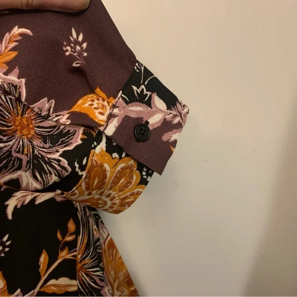 Maurices Floral Print Top Sz XL - Picture 11 of 15